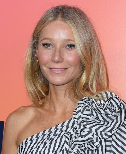 Gwyneth Paltrow arrives at the Veuve Clicquot