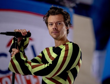 Harry Styles on Thursday May 19, 2022 -- (Photo by: Nathan Congleton/NBC via Getty Images)