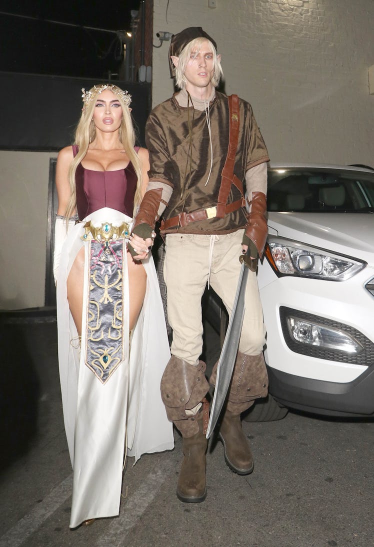 Megan Fox and Machine Gun Kelly as Zelda and Link for Halloween 2022