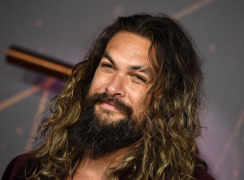 LONDON, ENGLAND - OCTOBER 18: Jason Momoa attends the UK Special Screening of "Dune" at Odeon Luxe L...