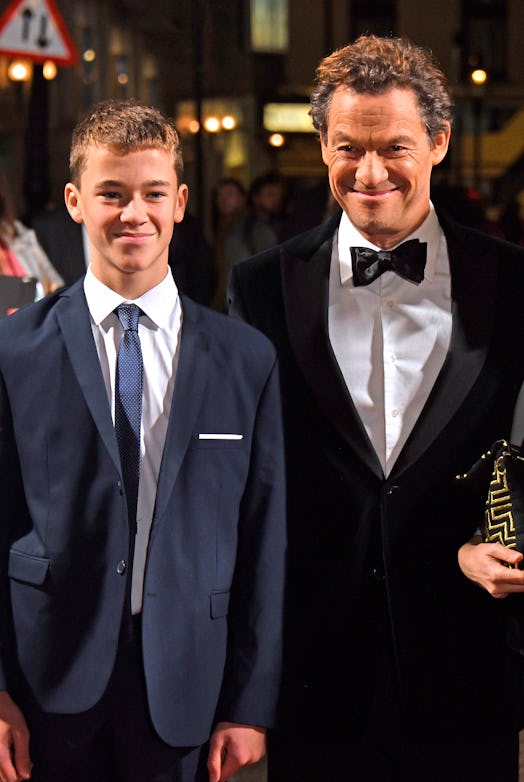 Dominic West's son played his son in 'The Crown.' 