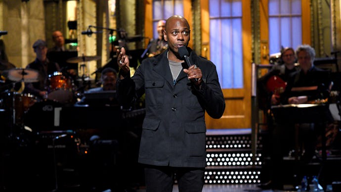 SATURDAY NIGHT LIVE -- "Dave Chappelle" Episode 1710 -- Pictured: Host Dave Chappelle during the mon...