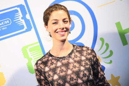 Olivia Thirlby attends Coach's Summer Party on the High Line. (Photo by Evan Falk/WWD/Penske Media v...