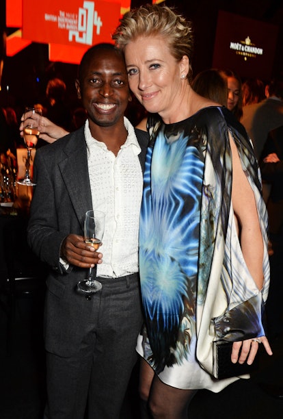 Tindyebwa Agaba Wise (L) and Emma Thompson attend The Moet British Independent Film Awards 2014 at O...