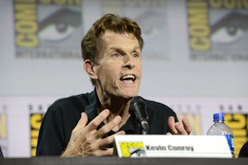 SAN DIEGO, CALIFORNIA - JULY 18: Kevin Conroy speaks at the "Batman Beyond" 20th anniversary panel d...