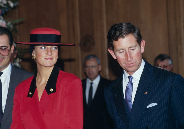 Prince Charles, Prince of Wales and Princess Diana, Princess of Wales.