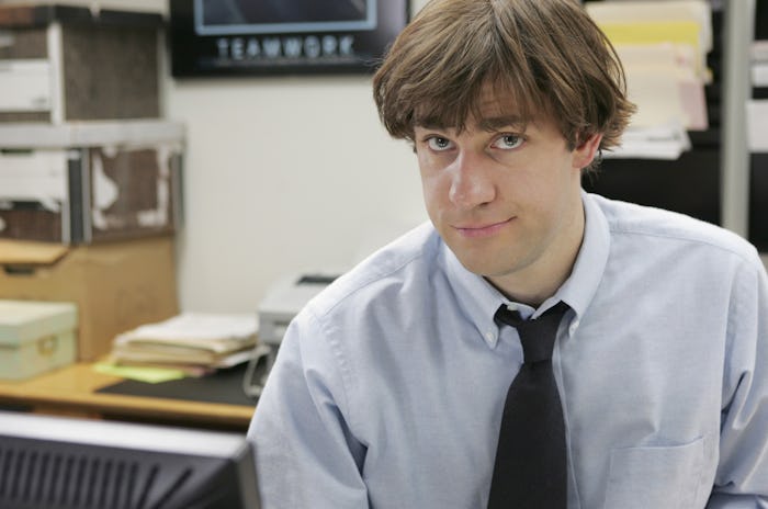 THE OFFICE -- "Health Care" Episode 3 -- Aired 04/05/2005 -- Pictured: John Krasinski as Jim Halpert...