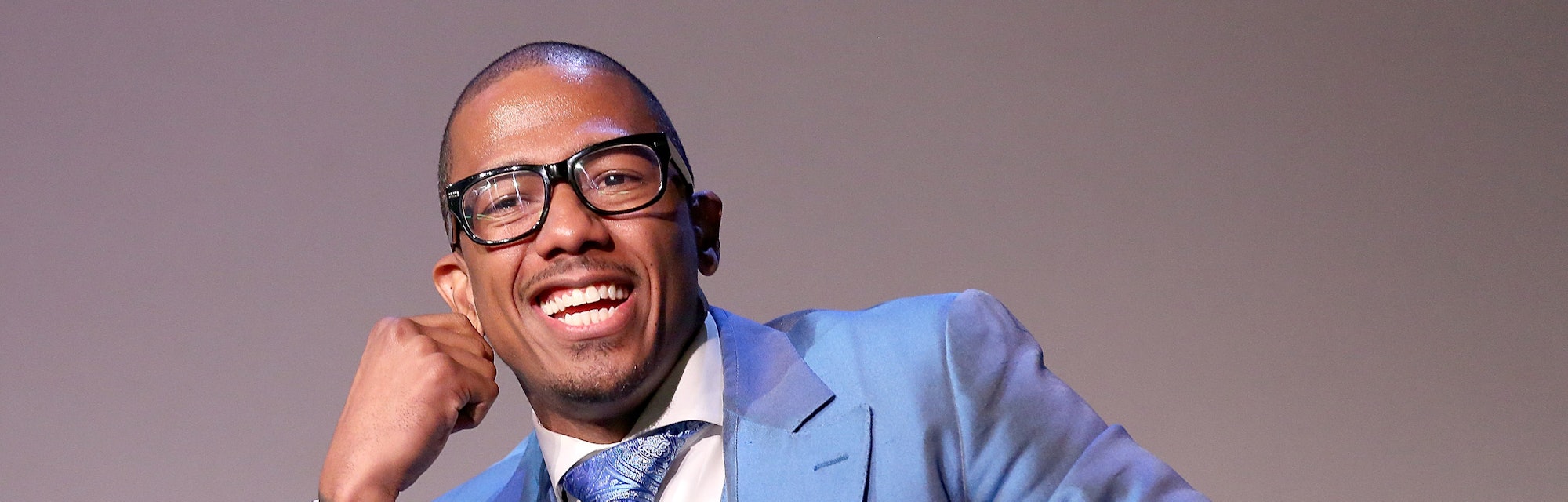 NEW YORK, NY - MARCH 16:  Nick Cannon speaks at Apple Store Soho Presents Meet The Author: Nick Cann...