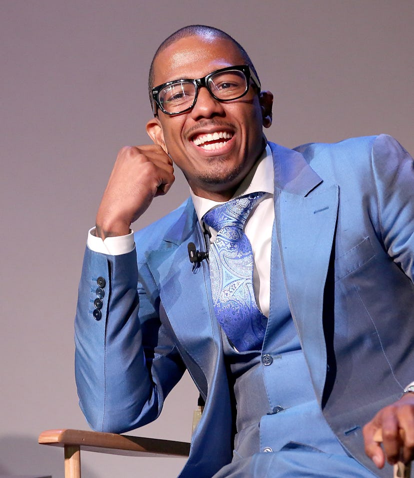NEW YORK, NY - MARCH 16: Nick Cannon speaks at Apple Store Soho Presents Meet The Author: Nick Cann...