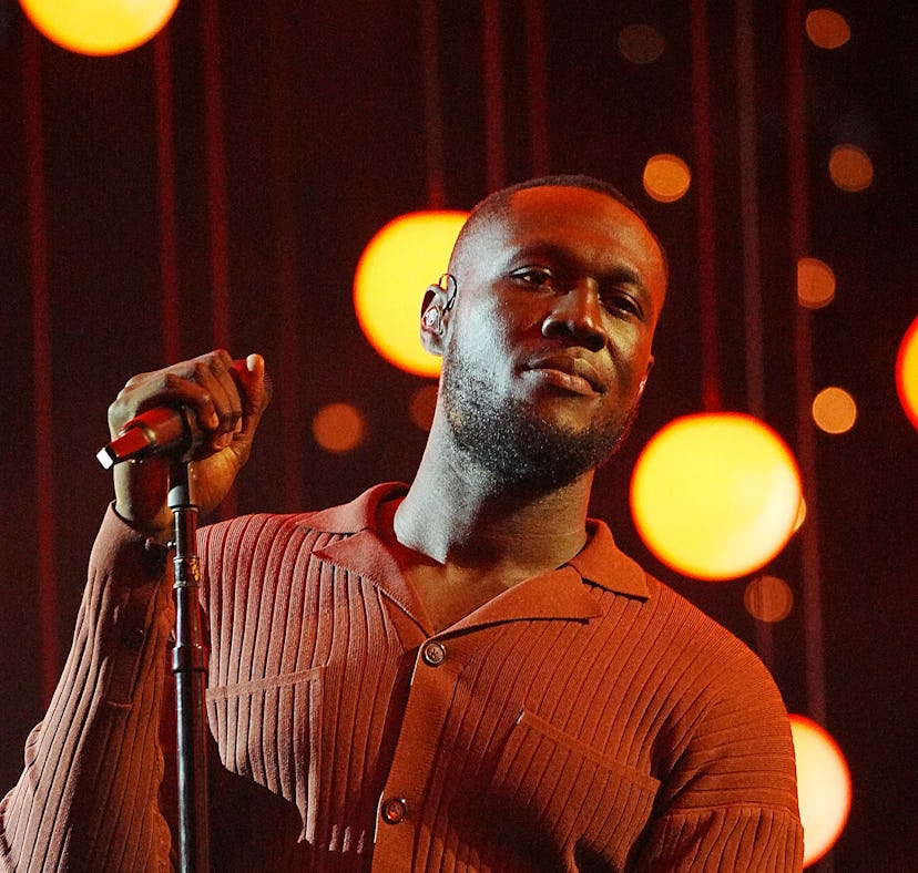 British rapper Stormzy met Taylor Swift at the 2022 MTV Europe Music Awards (EMAs).