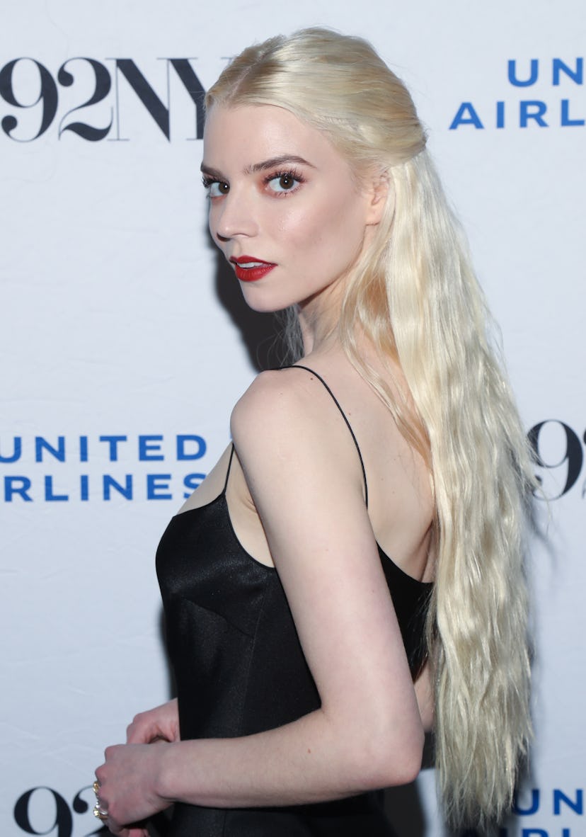 Anya Taylor-Joy attends "The Menu" conversation