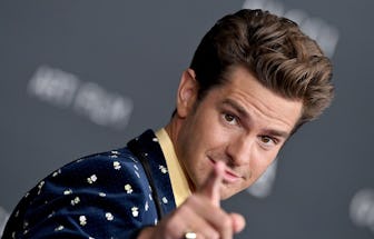 LOS ANGELES, CALIFORNIA - NOVEMBER 05: Andrew Garfield attends the 11th Annual LACMA Art + Film Gala...