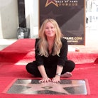 Christina Applegate attends her Hollywood Walk Of Fame star ceremony. 
