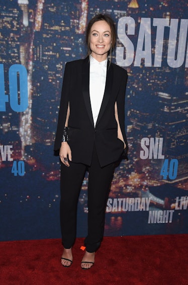 Olivia Wilde attends the SNL 40th Anniversary Celebration 