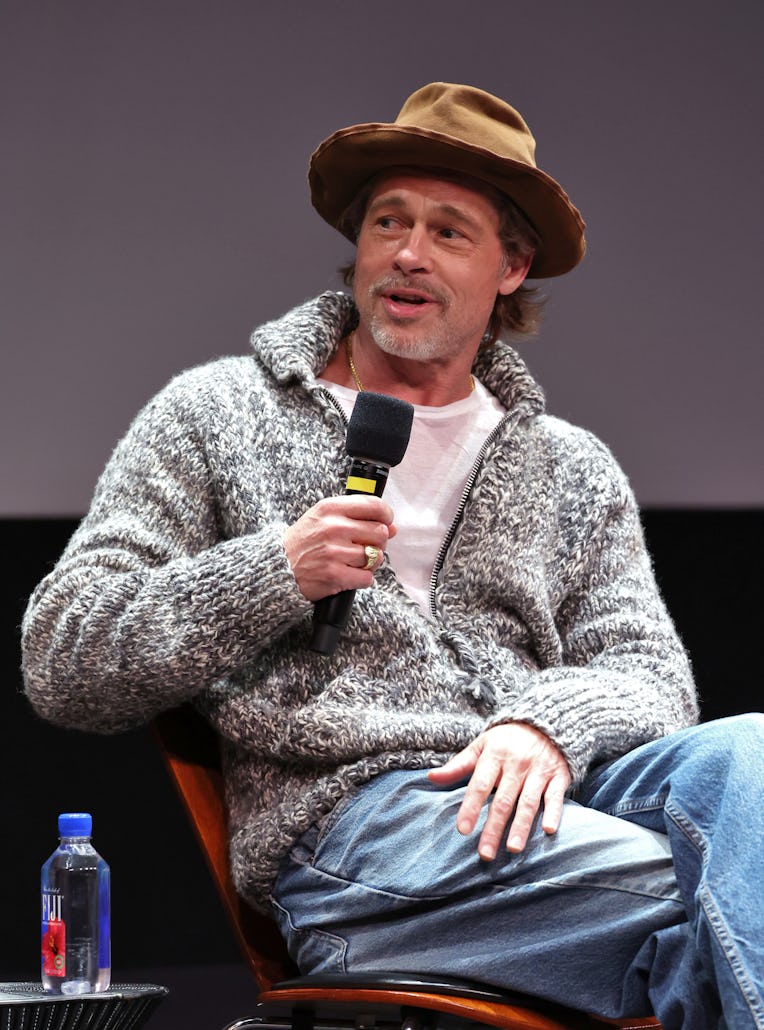 BEVERLY HILLS, CALIFORNIA - NOVEMBER 14: Brad Pitt attends a special Los Angeles Screening and Q&A i...