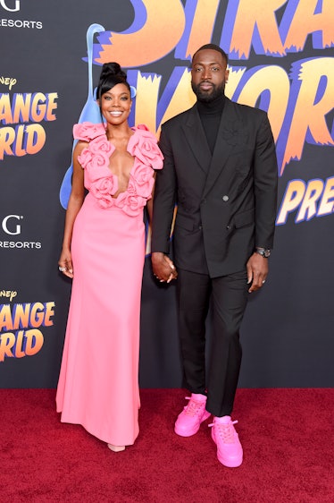 Gabrielle Union and Dwyane Wade at the premiere of Disney's "Strange World" 