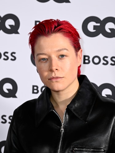 Emma D'Arcy attends the GQ Men Of The Year Awards 2022.