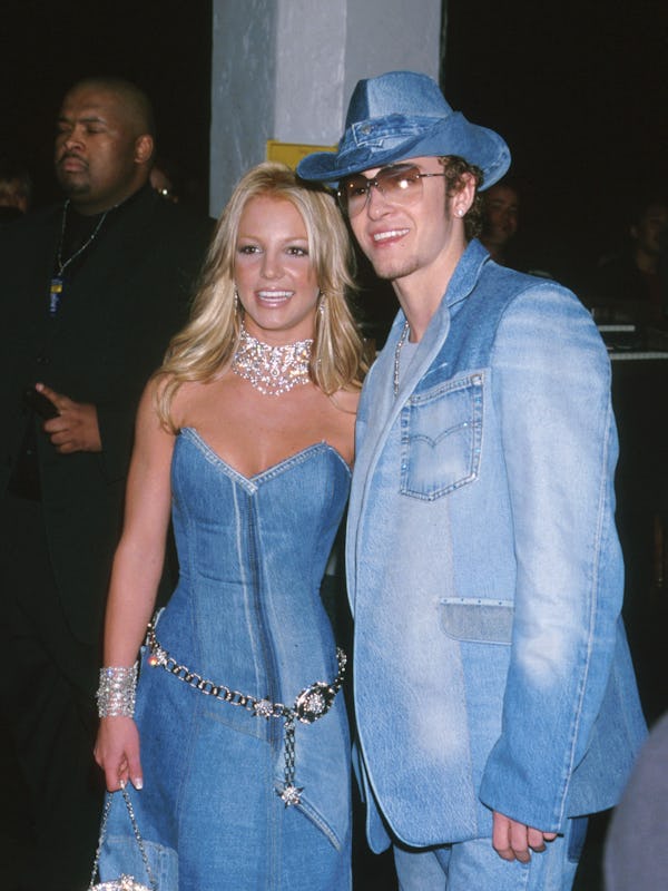Britney Spears & Justin Timberlake of NSYNC at the Shrine Auditorium in Los Angeles, CA 