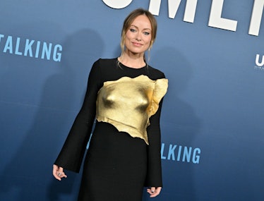 BEVERLY HILLS, CALIFORNIA - NOVEMBER 17: Olivia Wilde attends the Los Angeles Premiere of "Women Tal...