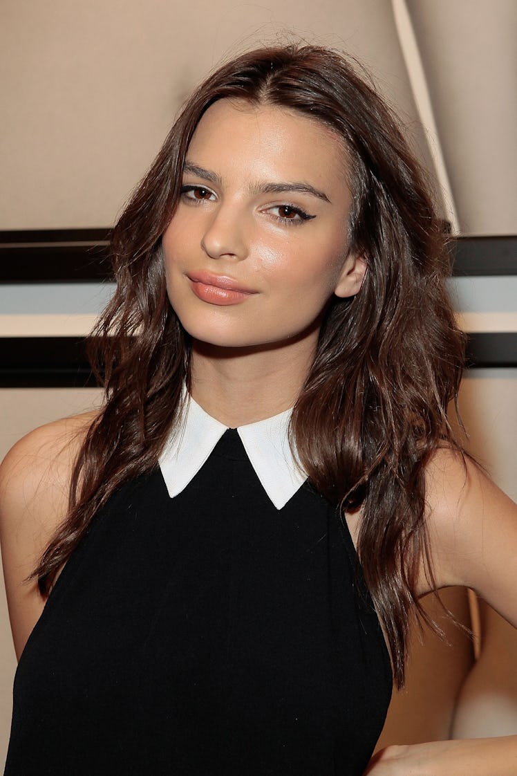 Emily Ratajkowski's style evolution includes Emily Ratajkowski wearing cool girl makeup as she atten...