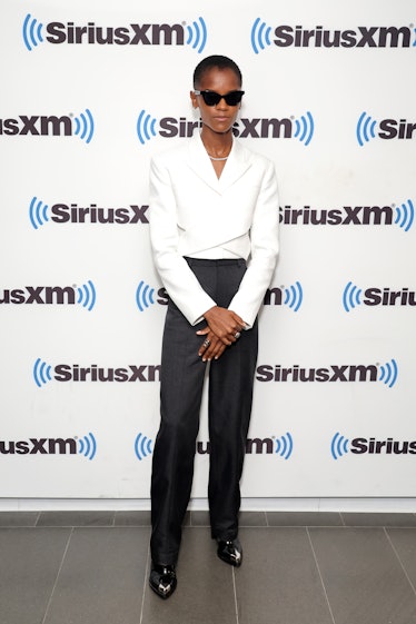 Letitia Wright attends SiriusXM's Town Hall With The Cast Of Black Panther: Wakanda Forever