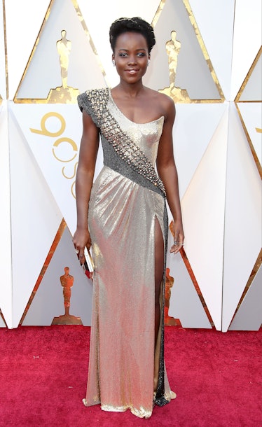 Lupita Nyong'o attends the 90th Annual Academy Awards 