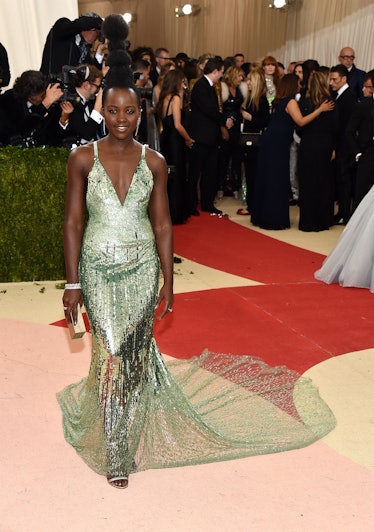 Lupita Nyong'o attends the 'Manus x Machina: Fashion In An Age Of Technology' Costume Institute Gala...
