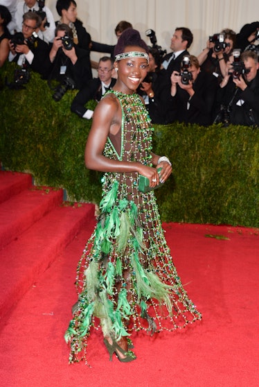 Lupita Nyong'o attends the "Charles James: Beyond Fashion" Costume Institute Gala 