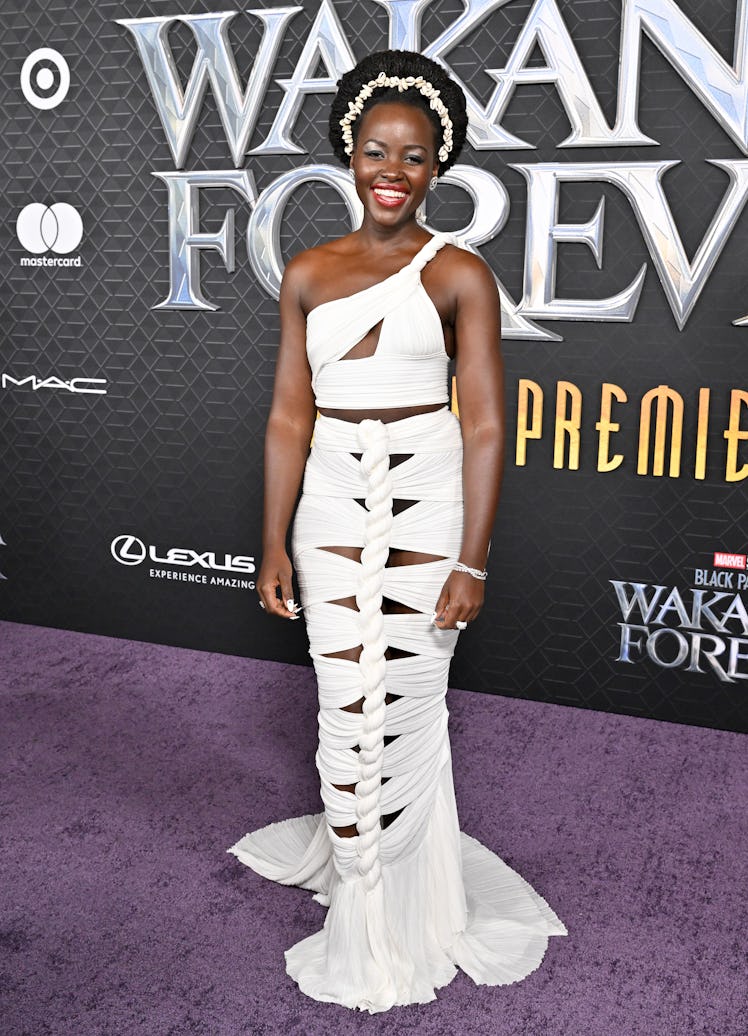 Lupita Nyong'o attends Marvel Studios' "Black Panther 2: Wakanda Forever" Premiere 
