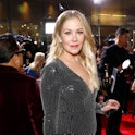 Christina Applegate opens up about living with multiple sclerosis. Here, she arrives to the 77th Ann...