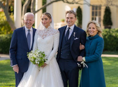 Naomi Biden and Peter Neal's White House wedding photo included Joe and Jill Biden.