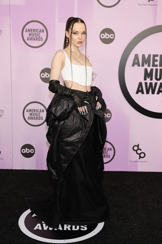 Dove Cameron attends the 2022 American Music Awards 