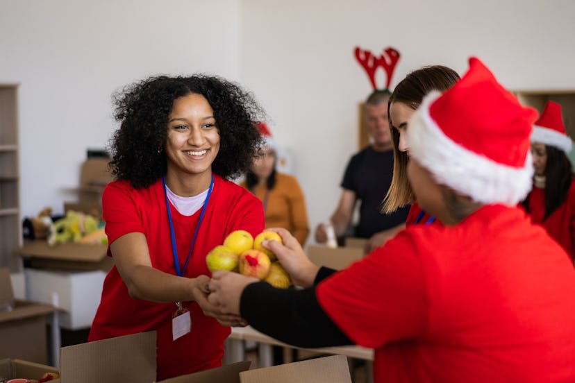 As an alternative to a traditional Christmas celebration, try volunteering.