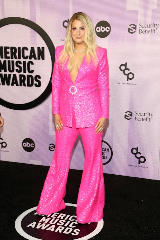 Meghan Trainor attends the 2022 American Music Awards