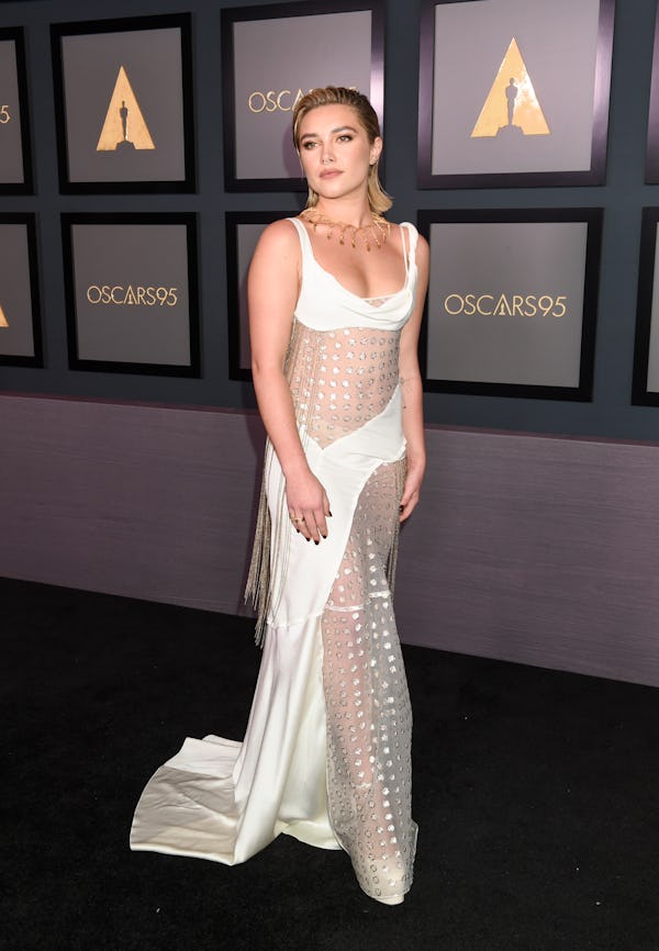Florence Pugh at the Academys 13th Governors Awards held at the Fairmont Century Plaza on November 1…