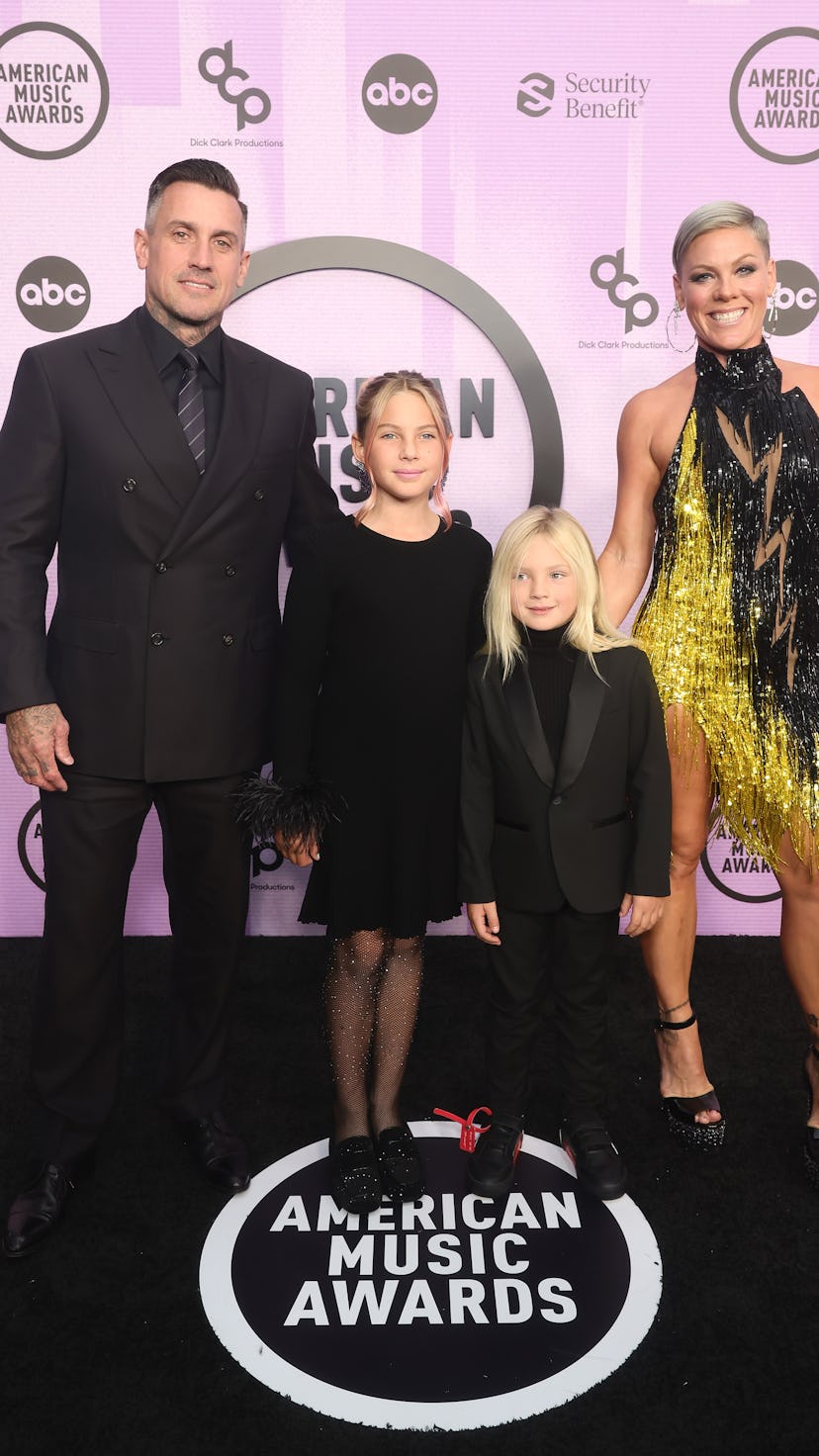 Pink and her kids at the 2022 American Music Awards