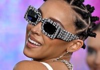 Tinashe in Bantu Knots at 2022 American Music Awards