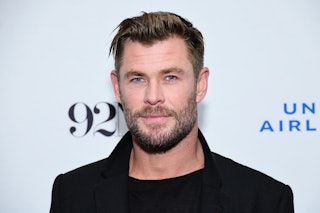Chris Hemsworth opens up about Alzheimer's revelation. Here, he attends National Geographic's "Limit...