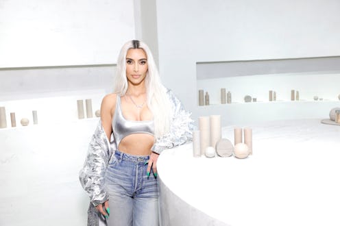 CENTURY CITY, CALIFORNIA - NOVEMBER 16: Kim Kardashian visits the SKKN by KIM holiday pop-up store a…