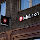 A Lululemon storefront where Lululemon's Pre-Black Friday 2022 sale will take place on Nov. 24, 2022...