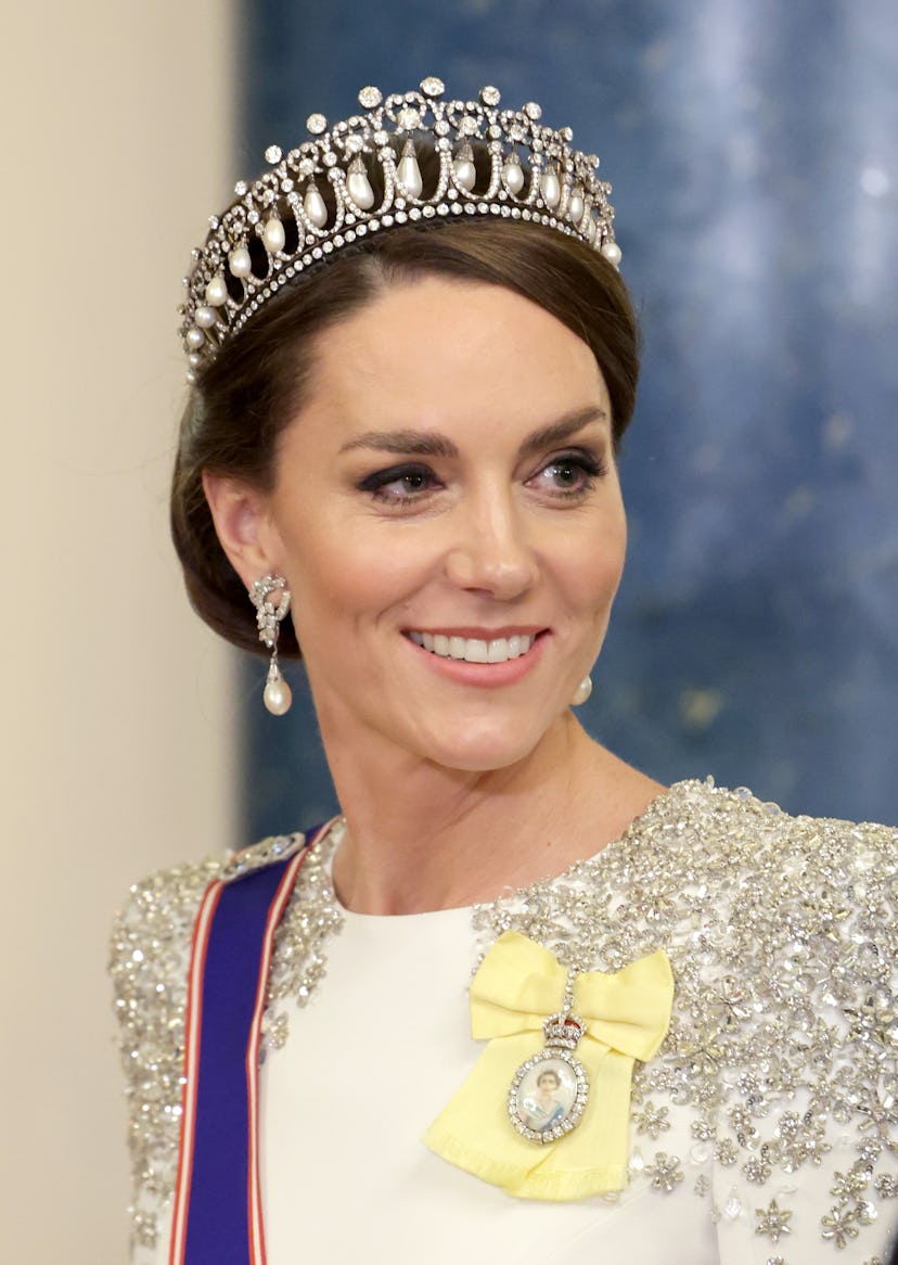 Catherine, Princess of Wales during the State Banquet