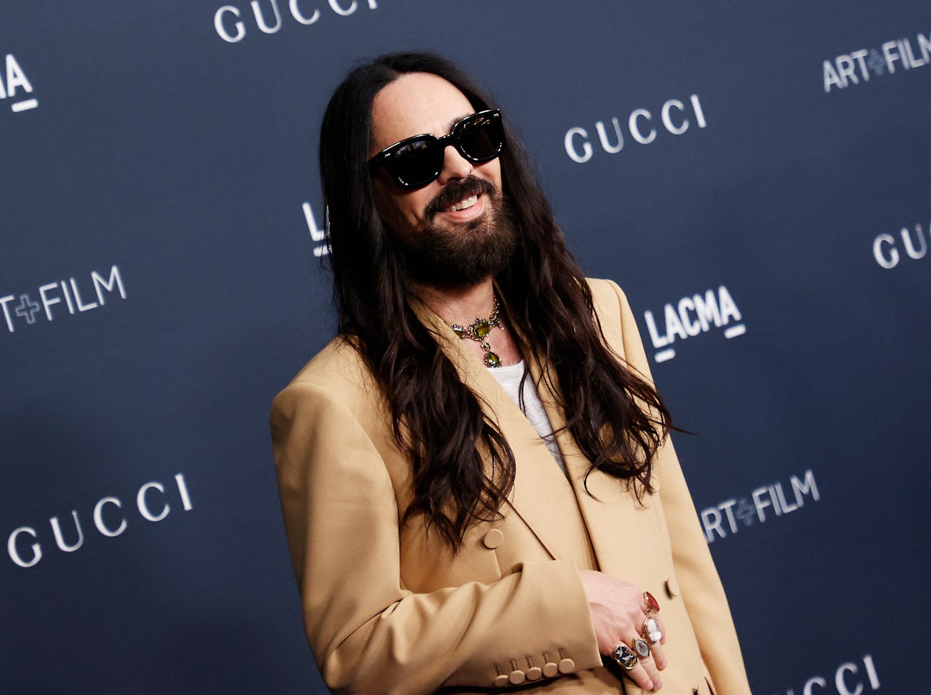 Italian fashion designer Alessandro Michele attends the 11th Annual LACMA Art+Film Gala at Los Angel...