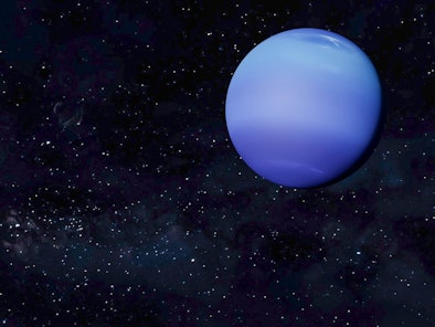 Planet Neptune, with its retrograde ending on Dec. 4, 2022.