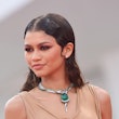 VENICE, ITALY - SEPTEMBER 02:  Zendaya attends the red carpet of the movie "Dune" during the 78th Ve...