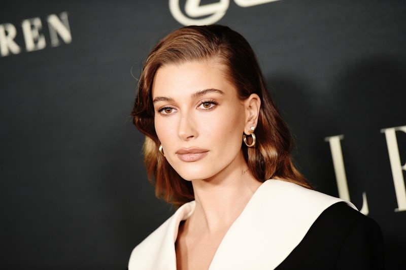 Hailey Bieber at Elle's Women in Hollywood at the Academy Museum of Motion Pictures on October 19, 2...