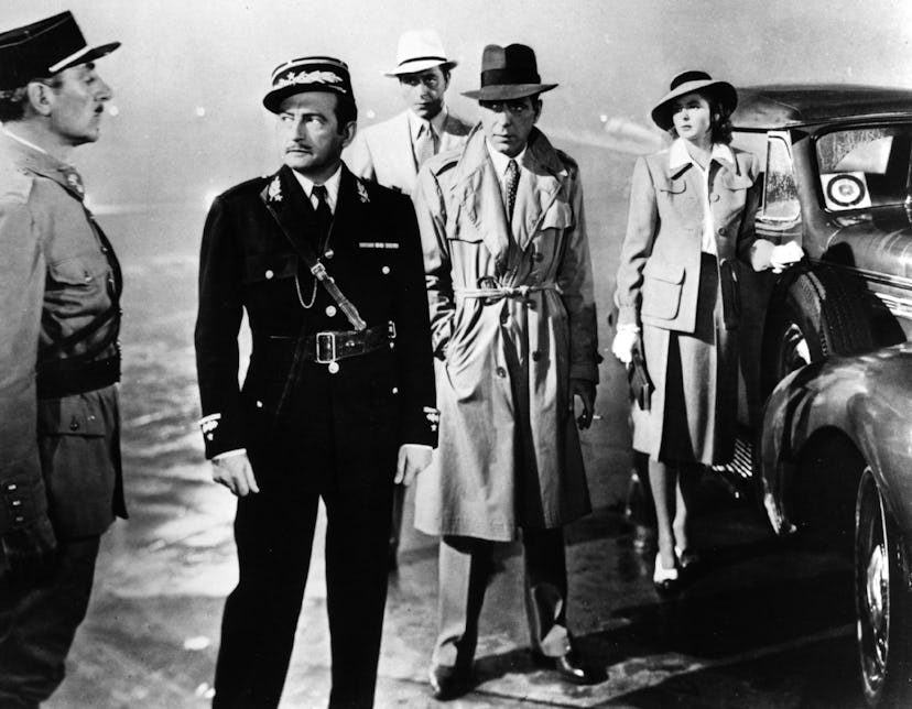 Kino. Casablanca, (CASABLANCA) USA, 1942, Regie: Michael Curtiz, CLAUDE RAINS, HUMPHREY BOGART, INGR...