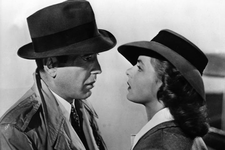 Kino. Casablanca, (CASABLANCA) USA, 1942, Regie: Michael Curtiz, HUMPHREY BOGART, INGRID BERGMAN, St...