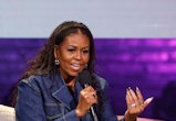 WASHINGTON, DC - NOVEMBER 15: Former First Lady Michelle Obama speaks onstage during the Michelle Ob...