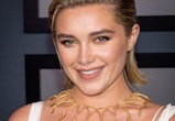 LOS ANGELES, CALIFORNIA - NOVEMBER 19: Florence Pugh attends the Academy of Motion Picture Arts and ...
