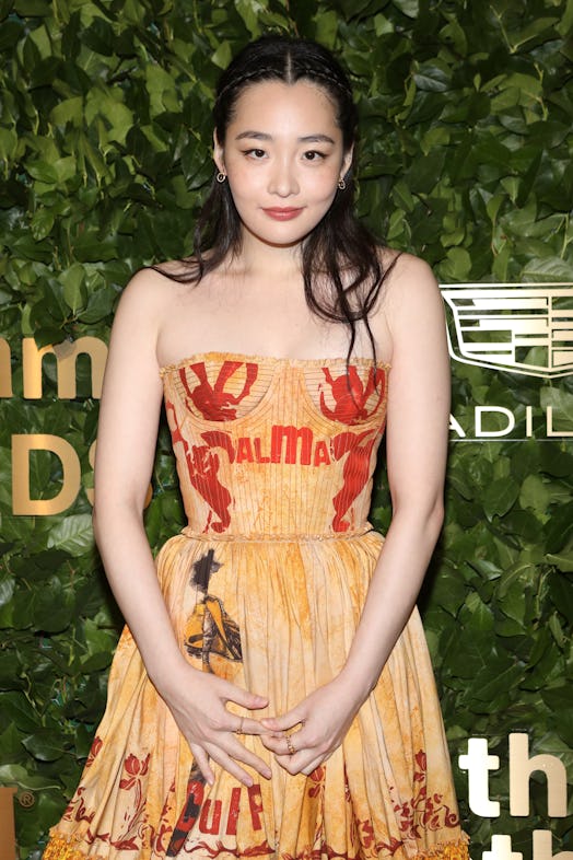 NEW YORK, NEW YORK - NOVEMBER 28: Minha Kim attends the 2022 Gotham Awards at Cipriani Wall Street o...